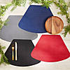 Gray Solid Wedge Table Placemat (Set Of 6) Image 2