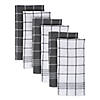 Gray Waffle Weave Dishtowel (Set Of 6) Image 1