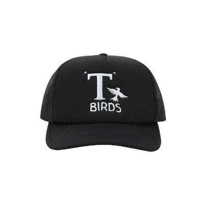 Grease T-Birds Logo Black Trucker Hat Image 1