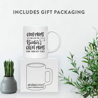 Great Moms Turn Off Beaters Ceramic Mug Image 2