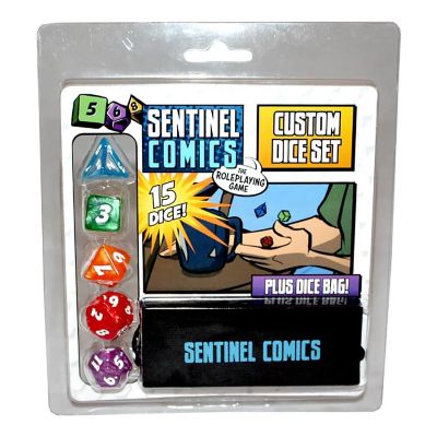 Greater Than Games Sentinel Comics: The Rpg Dice Set Image 1