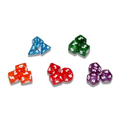 Greater Than Games Sentinel Comics: The Rpg Dice Set Image 1