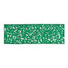Green and White Speckle Wired Ribbon (Set of 3) Image 1