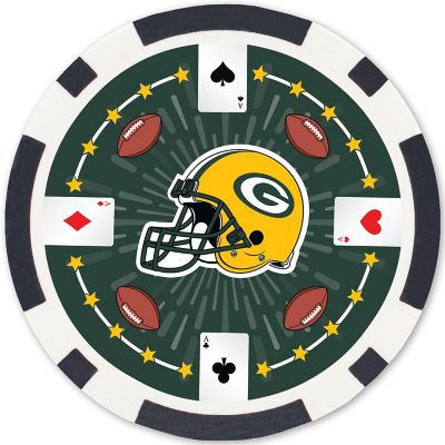 Green Bay Packers 100 Piece Poker Chips Image 3