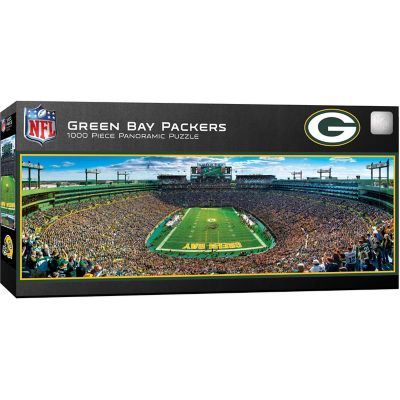 Green Bay Packers - 1000 Piece Panoramic Jigsaw Puzzle - End View Image 1
