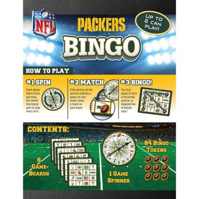 Green Bay Packers Bingo Game Image 3