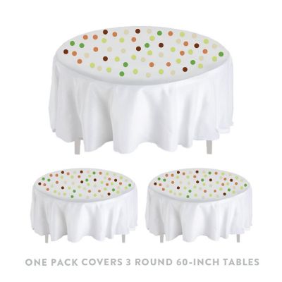 Green Brown Boho Confetti 180-Pack Image 3