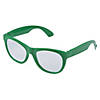 Green Clear Lens Glasses - 12 Pc. Image 1