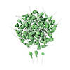 Green Dum Dums<sup>&#174; </sup>Solid Color Lollipops - 75 Pc. Image 1
