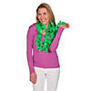 Green Flower Plastic Leis - 12 Pc. Image 1
