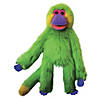 Green Funky Monkey Plush Puppet Image 1