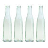 Green Glass Bottle Vase (Set Of 4) 4.75"D X 16.75"H Glass Image 2