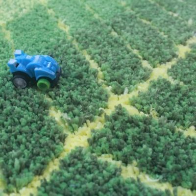 Green Leaf Bath Rug Image 2