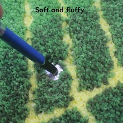 Green Leaf Bath Rug Image 3