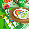 Green Plastic Fork &amp; Spoon Cutlery Set - 16 Ct. Image 1
