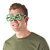 Green Shamrock Glasses - 12 Pc. Image 1