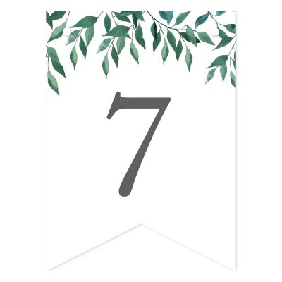 Greenery 75 Years Loved - 4 x 5.5 Inch Image 3
