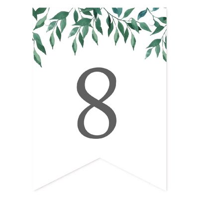 Greenery 85 Years Loved - 4 x 5.5 Inch Image 3