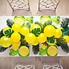 Greenery &amp; Yellow Balloon Table Runner Kit - 50 Pc. Image 1