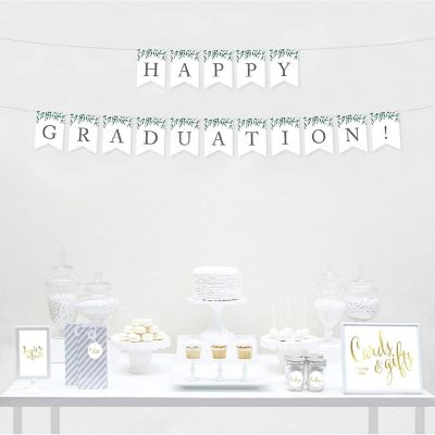 Greenery Happy Graduation - 4 x 5.5 Inch Image 1