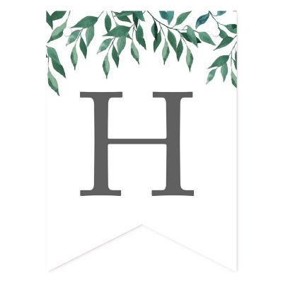 Greenery Holy Baptism - 4 x 5.5 Inch Image 3