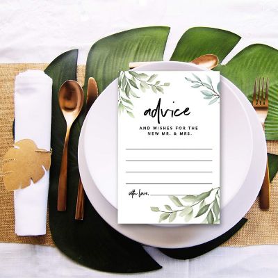 Greenery Wedding Advice 4x6IN 56PC Image 2
