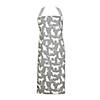 Grey Cat Print Chef Apron Image 1