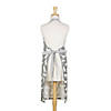 Grey Cat Print Chef Apron Image 1