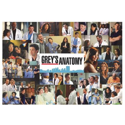 Grey's Anatomy Collage 1000 Piece Jigsaw Puzzle Image 1