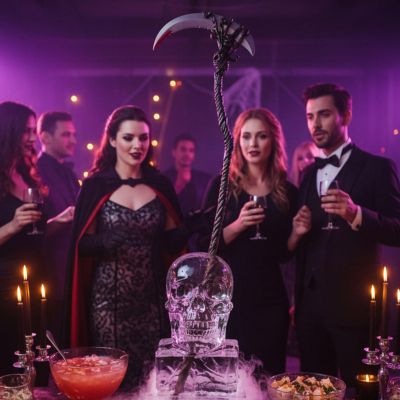 Grim Reaper Scythe Costume Accessory Image 2