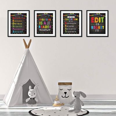 GRIT Classroom Rules 8.5x11in 4-Pack Image 1