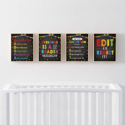 GRIT Classroom Rules 8.5x11in 4-Pack Image 3