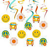 Groovy Hanging Swirl Decorations - 12 Pc. Image 1