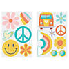 Groovy Party Floor Clings - 13 Pc. Image 1