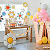 Groovy Party Jumbo Flower Cutouts - 12 Pc. Image 2
