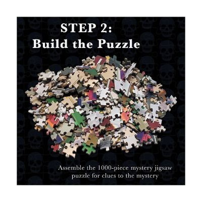 Grounds for Murder 1000 Piece Classic Mystery Jigsaw Puzzle Image 3