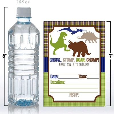 Growl Stomp Roar Invitations 40pc. by AmandaCreation Image 3