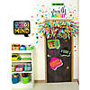 Growth Mindset Cardstock Classroom Door Decorating Kit - 30 Pc. Image 1