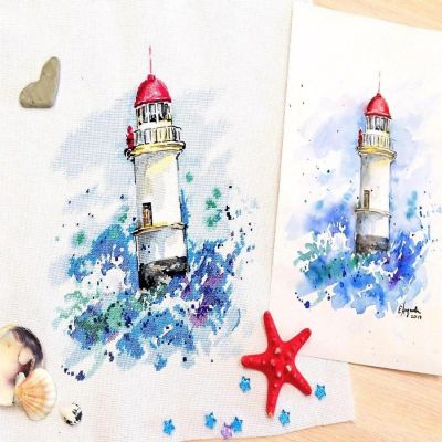Guiding Star 1002 Oven Counted Cross Stitch Kit Image 1