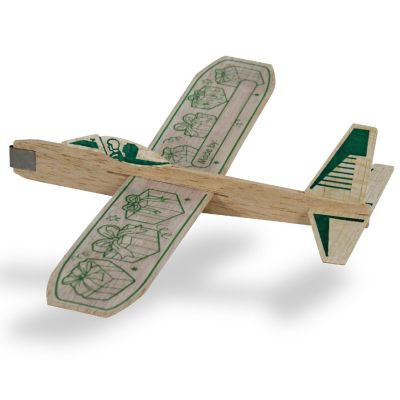 Guillow 12" Happy Birthday Balsa Glider Planes, 6 Pack Image 1