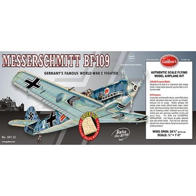 Guillow'S Messerschmitt Laser Cut Model Kit Image 1