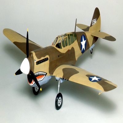 Guillow'S P-40 Warhawk Laser Cut Model Kit Image 1