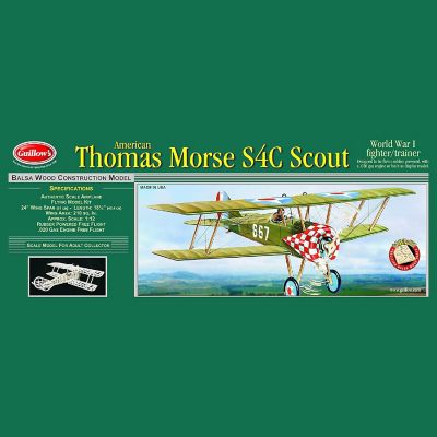 Guillow'S Thomas Morse Scout Laser Cut Model Kit Image 1