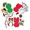 Guinea Pig Christmas Ornament Craft Kit - Makes 12 Image 1