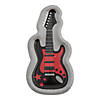 Guitar-Shaped Paper Dinner Plates - 8 Ct. Image 1