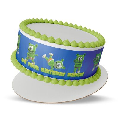 Gummy Bear Dance Edible Cake Border Strips Image 1