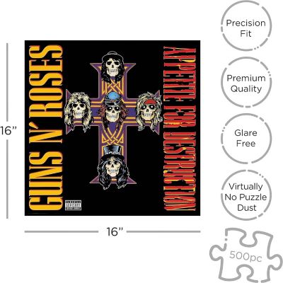 Guns N Roses Appetite For Destruction 1 500 Piece Jigsaw Puzzle Image 2