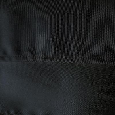 GW Linens Black 4' ft.x 2.5' Ft. Fitted Polyester Tablecloth Table Cover Image 2