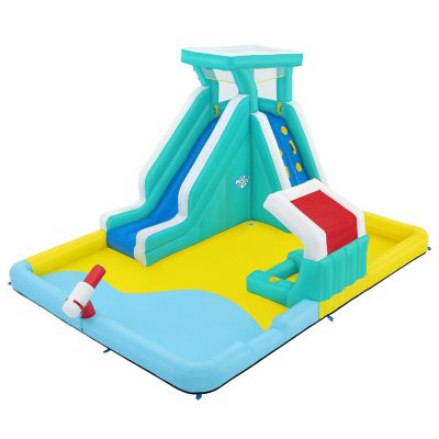 H2OGO! Beach Blast Mega Water Park &amp;#8211; Inflatable Pool, Slide, Blasters &amp; Canopy Image 1