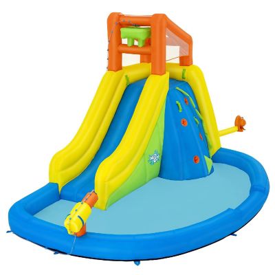 H2OGO! Mount Splashblast Mega Water Park &amp;#8211;Inflatable Pool, Slide &amp; Climbing Wall Image 1